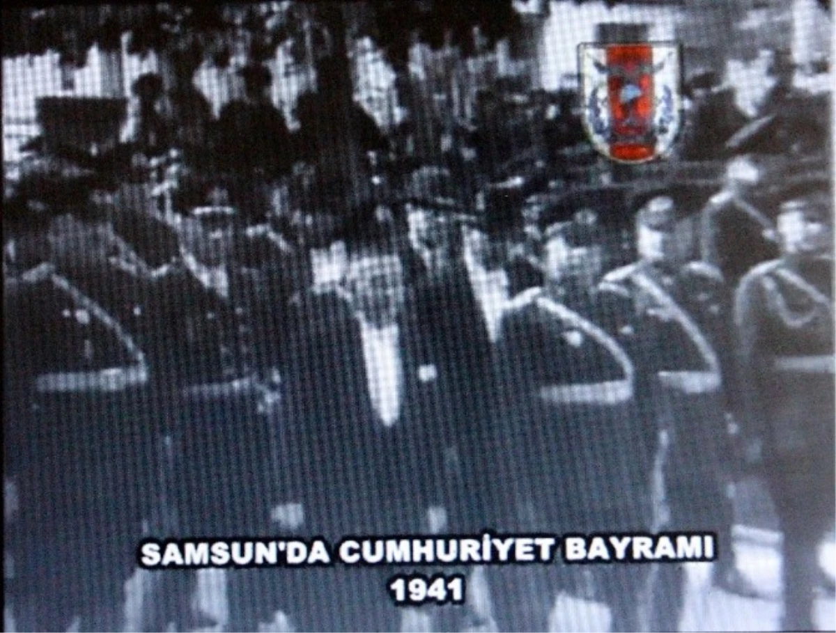 75 Yıl Önce Samsun\'da Kutlanan Cumhuriyet Bayramı Görüntüleri