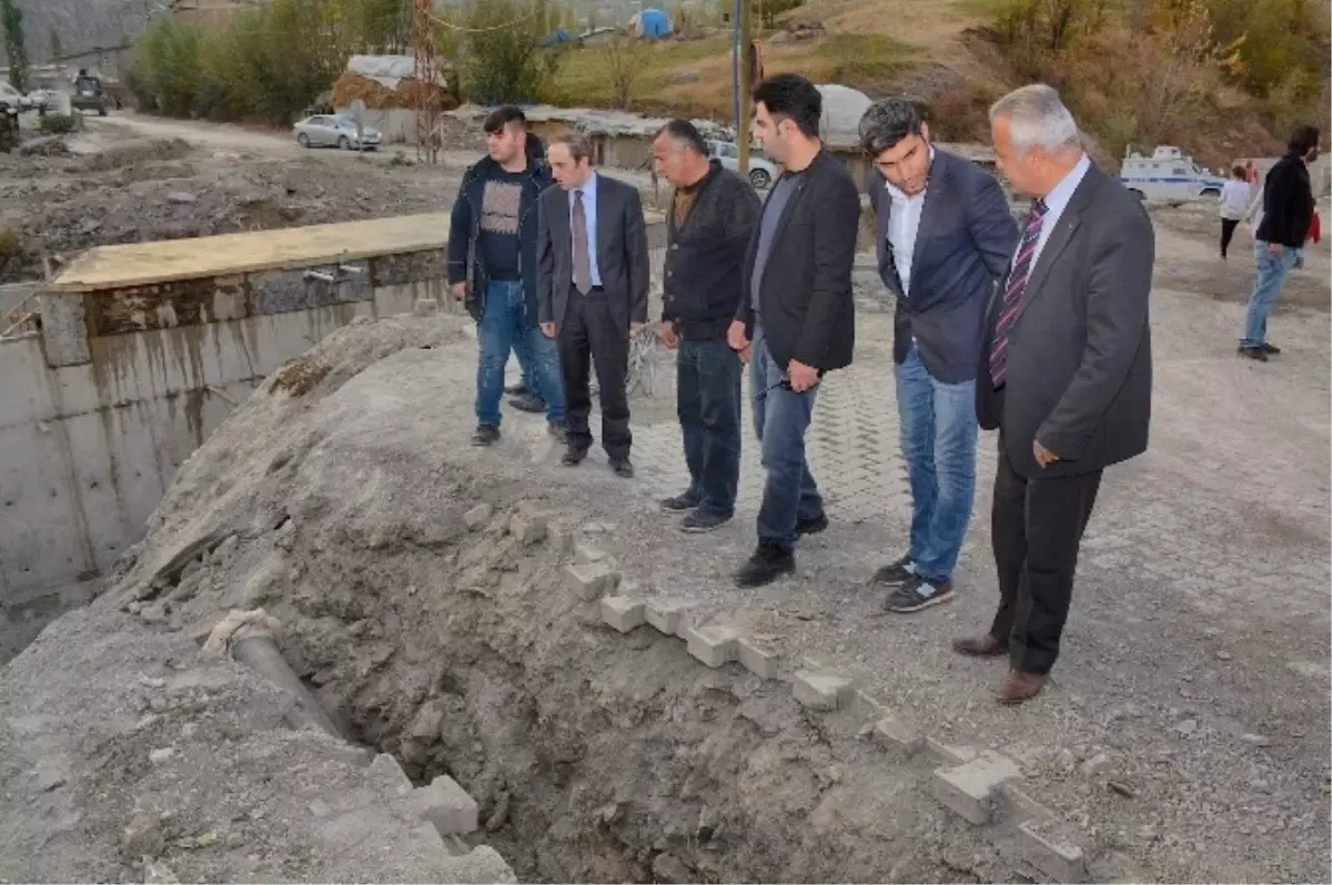 Başkan Epcim Yol ve Alt Yapı Çalışmalarını Denetledi