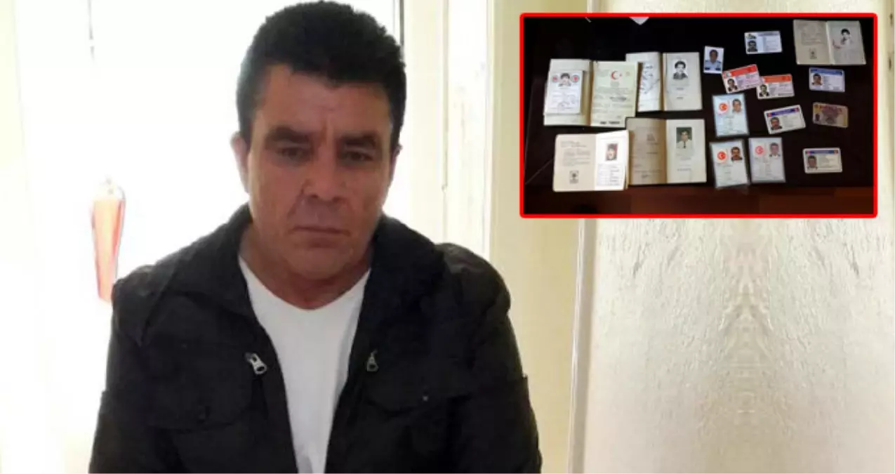 Dolandırıcılıktan Aranırken 16 Sahte Kimlikle Yakalandı