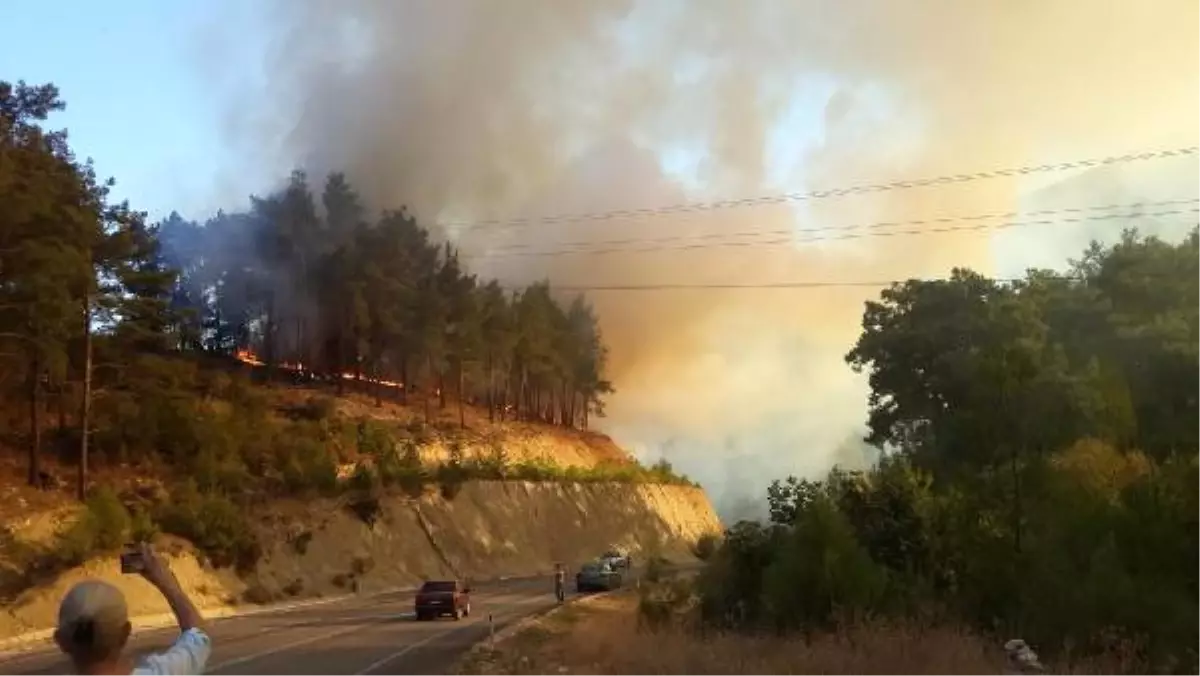 Finike\'de Orman Yangını (2) (Yeniden)