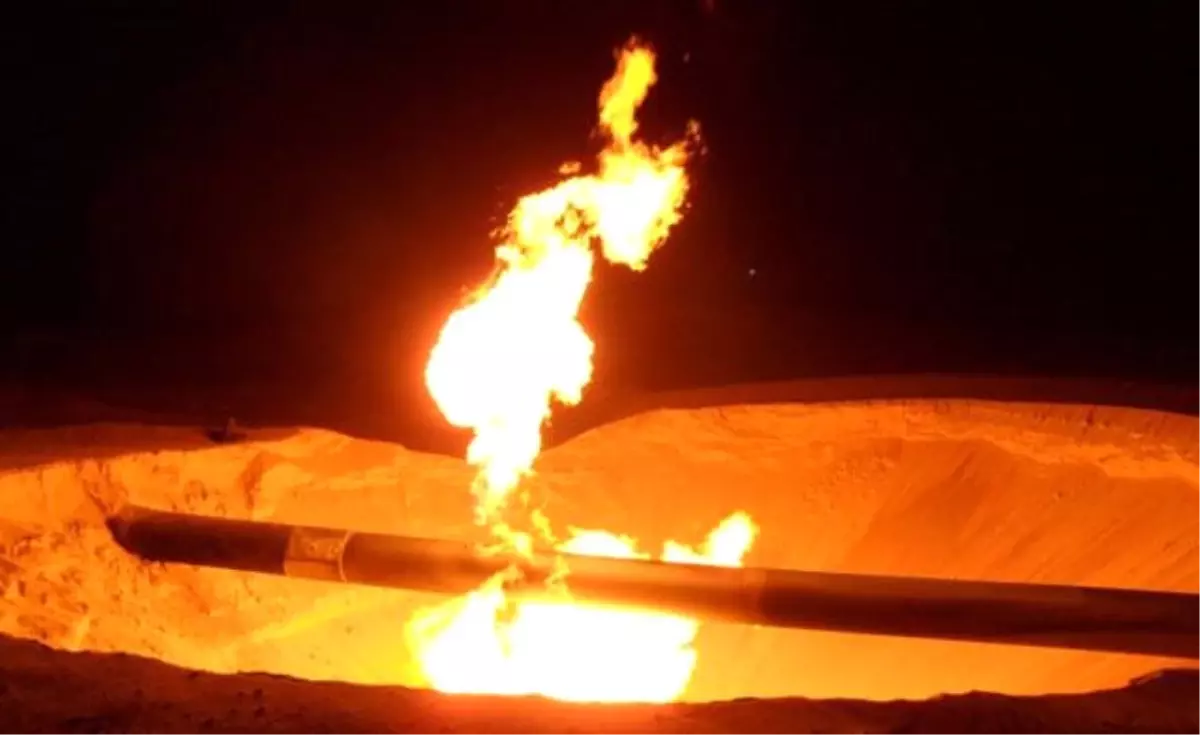 Güncelleme - Ağrı\'da Doğalgaz Hattında Patlama