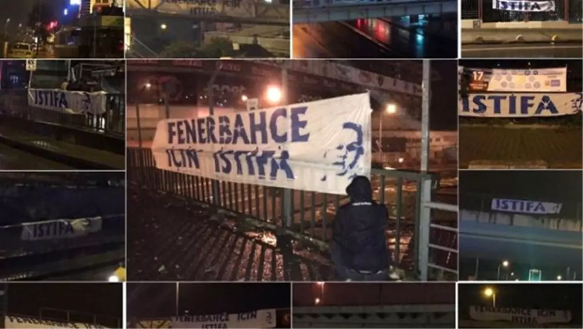 İstanbul\'da Her Yere Bu Pankart Asıldı!