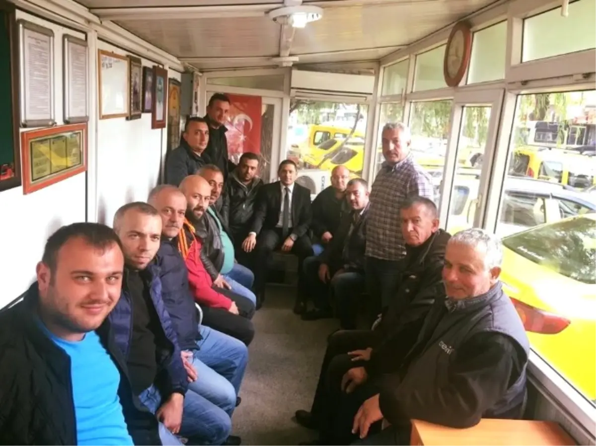 Karaduman Taksicilerin Sorunlarını Dinledi