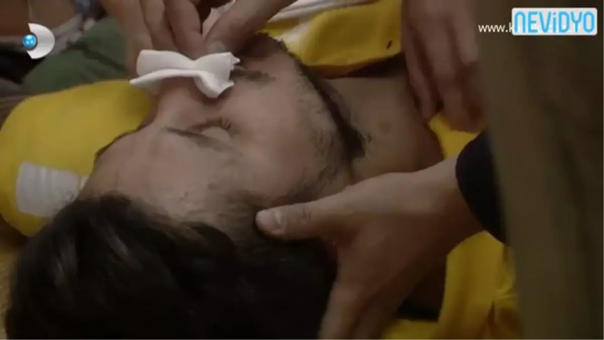 Karısından Azar İşiten Yarışmacı Bayıldı!