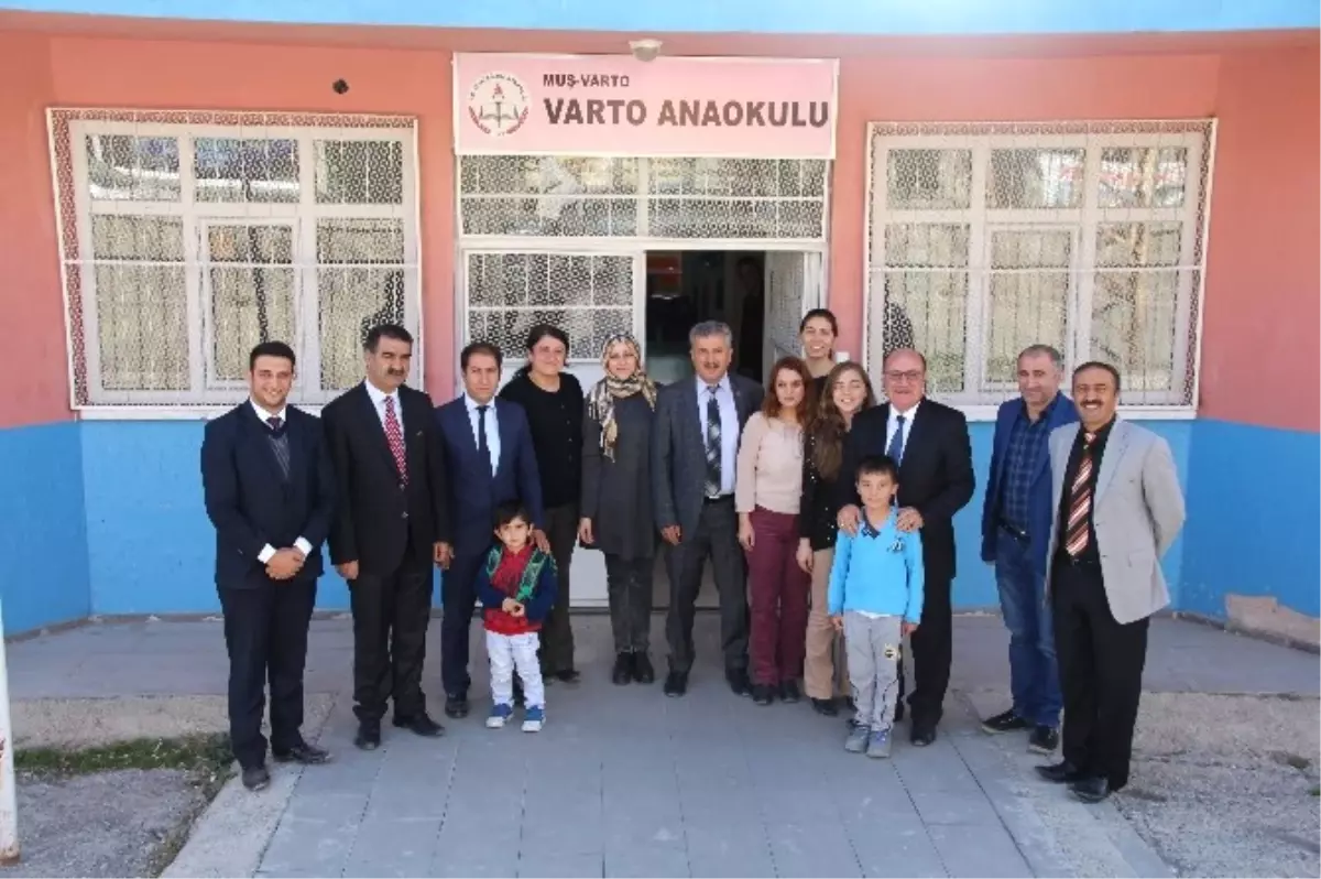 Müdür Aslan\'dan Anaokulu Öğrencilerine Ziyaret