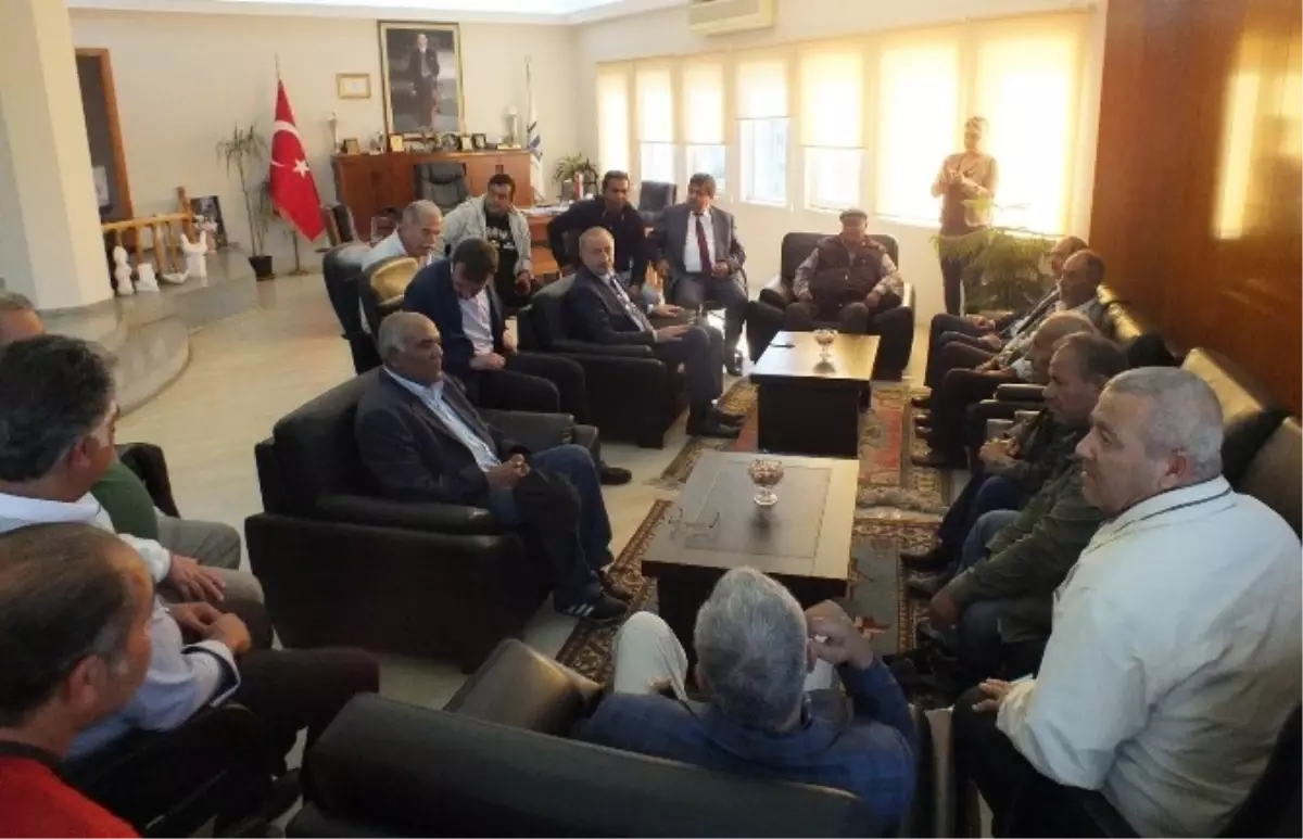 Romanlardan Başkan Atabay\'a Ziyaret