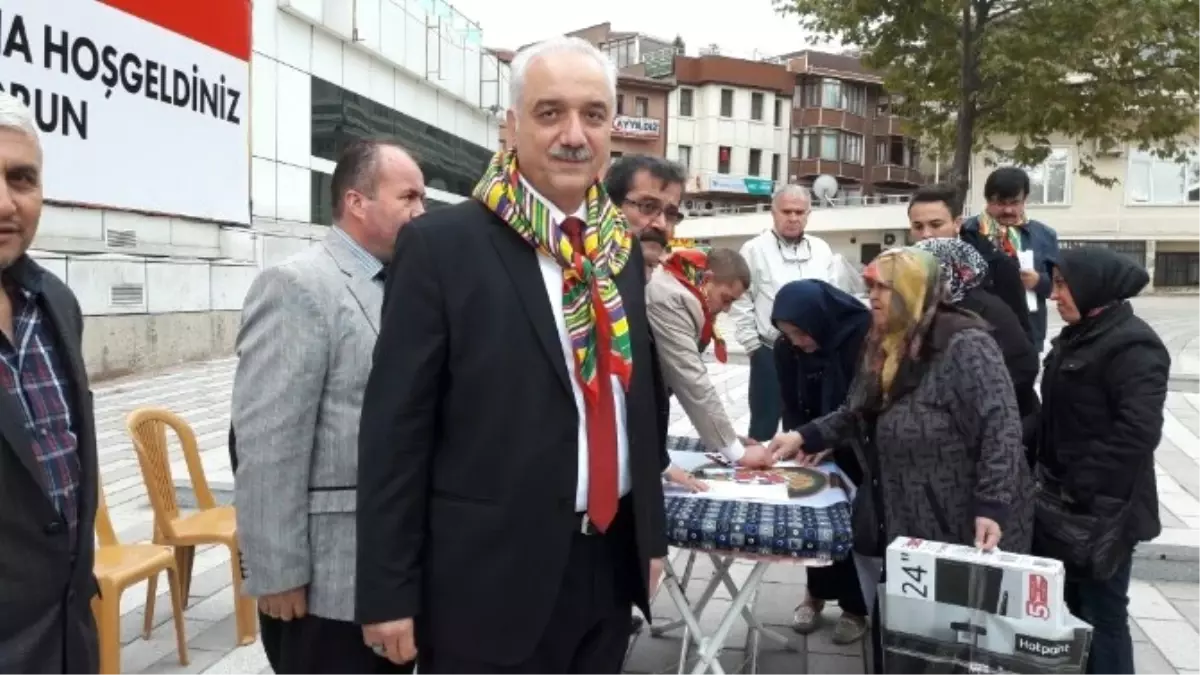 Tatlıoğlu Kerkük ve Musul Türkmenlerine Destek İçin İmza Toplandı