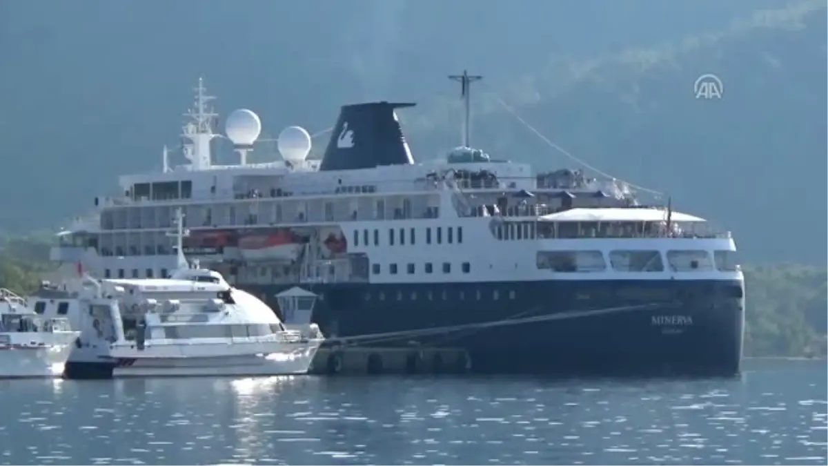 Ultra Lüks \'Minerva\' ABD\'li Yolcularıyla Marmaris\'te