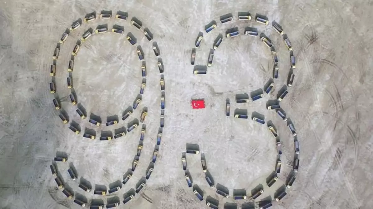 Yeni Havalimanı\'nda Cumhuriyet Bayramına Özel Koreografi