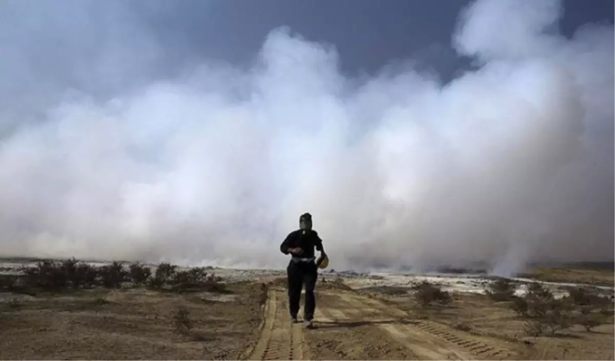 Zehirli Gaz Bulutları Türkiye\'ye Girmeden Yön Değiştirdi\'