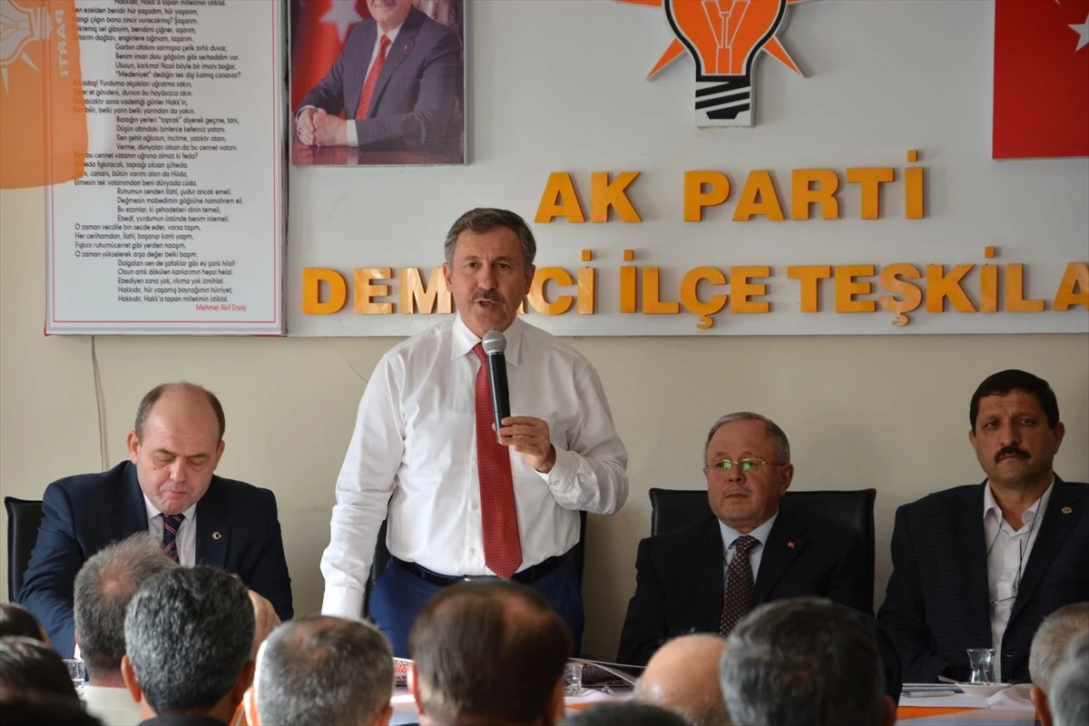 AK Parti Demirci İlçe Danışma Toplantısı