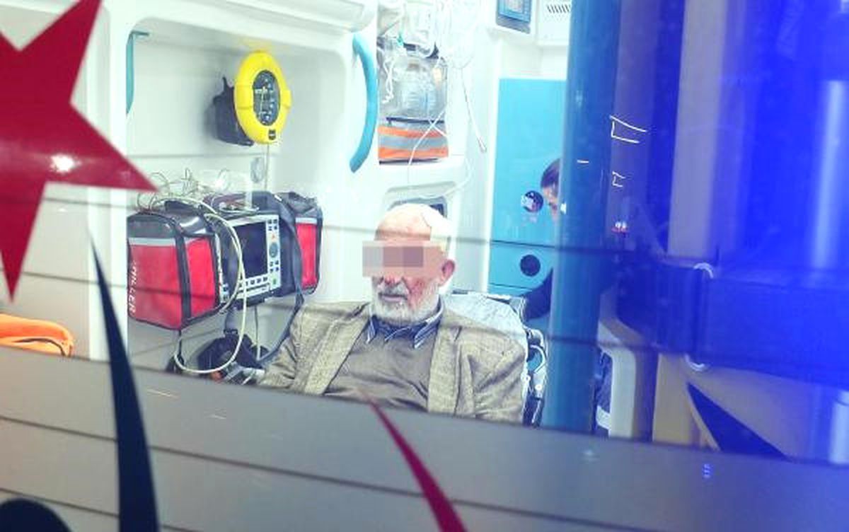 Babasını Dövdü, Tepki Görünce Kaçtı