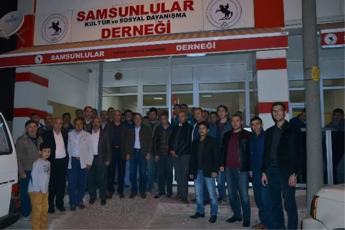 Başkan Ataç\'dan Samsunlular Derneği\'ne Ziyaret