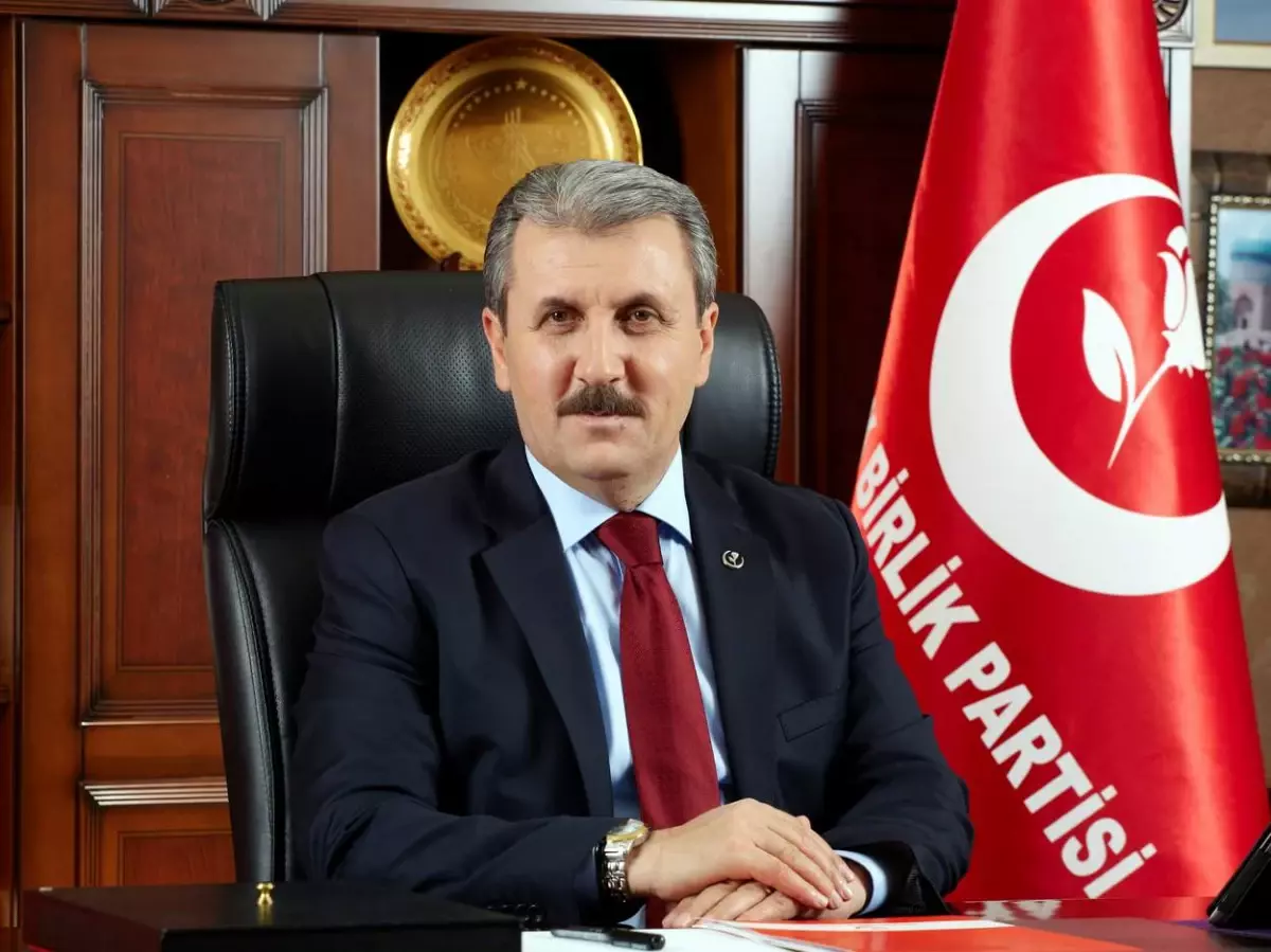 BBP Genel Başkanı Destici Açıklaması