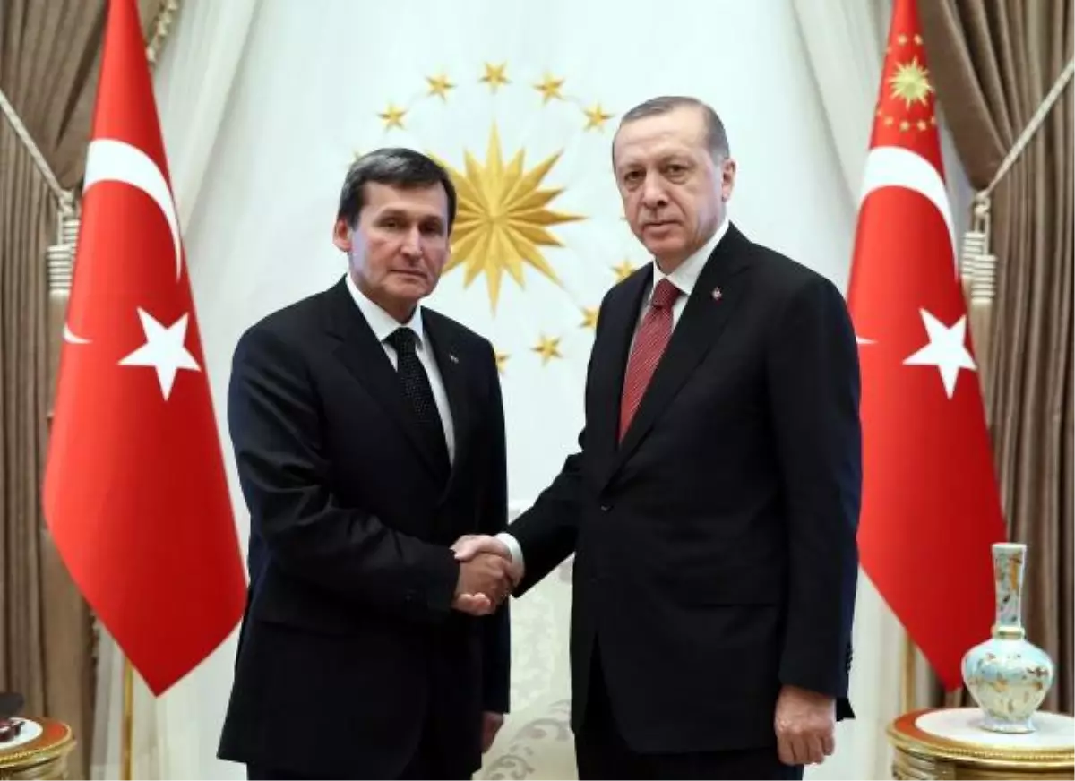 Cumhurbaşkanı Erdoğan, Türkmenistan Dışişleri Bakanı Meredov\'u Kabul Etti