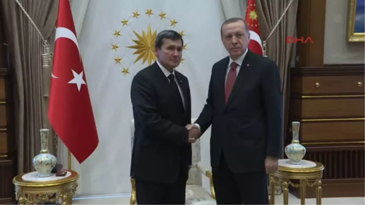 Cumhurbaşkanı Erdoğan, Türkmenistan Dışişleri Bakanı Meredov\'u Kabul Etti