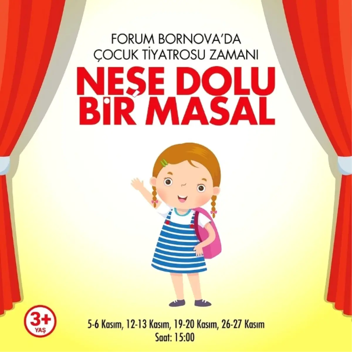 Forum Bornova\'da Çocuklar İçin Tiyatro Zamanı