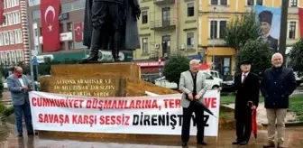 Giresun'da Eski Milletvekillerinden Sessiz Eylem