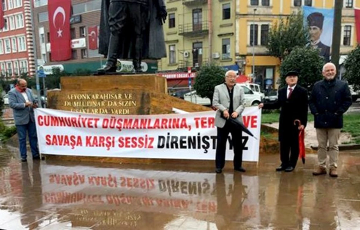 Giresun\'da Eski Milletvekillerinden Sessiz Eylem