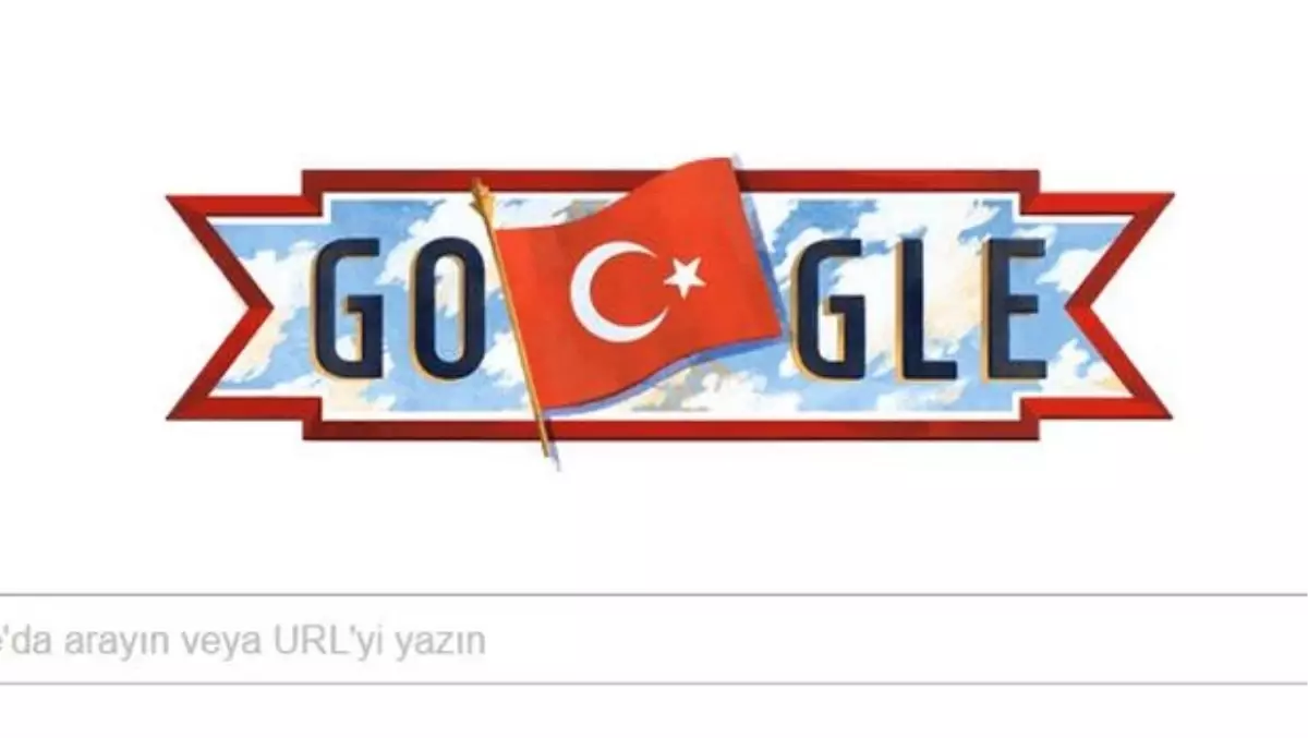 Google 29 Ekim Cumhuriyet Bayramını Doodle Yaptı!