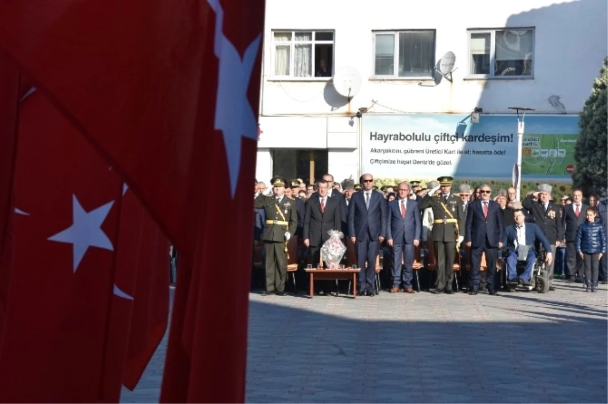 Hayrabolu\'da 29 Cumhuriyet Bayramı Törenle Kutlandı