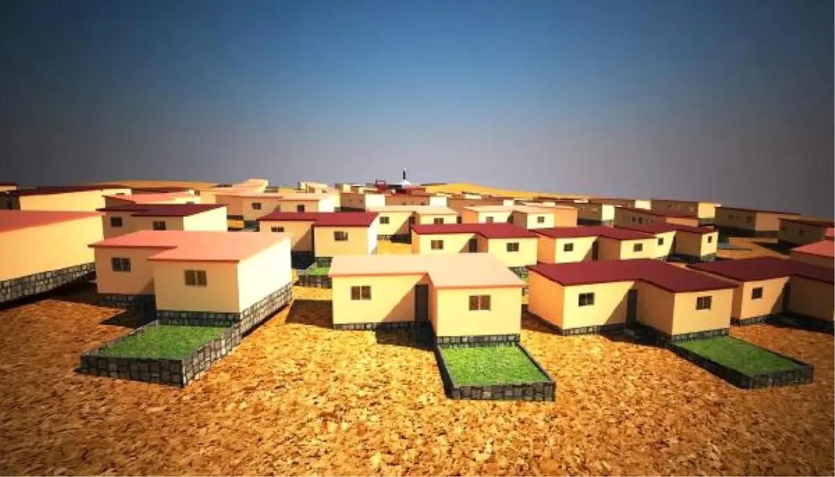 İhh ve Katar Raf Kurumu Suriye\'de Köy İnşa Ediyor