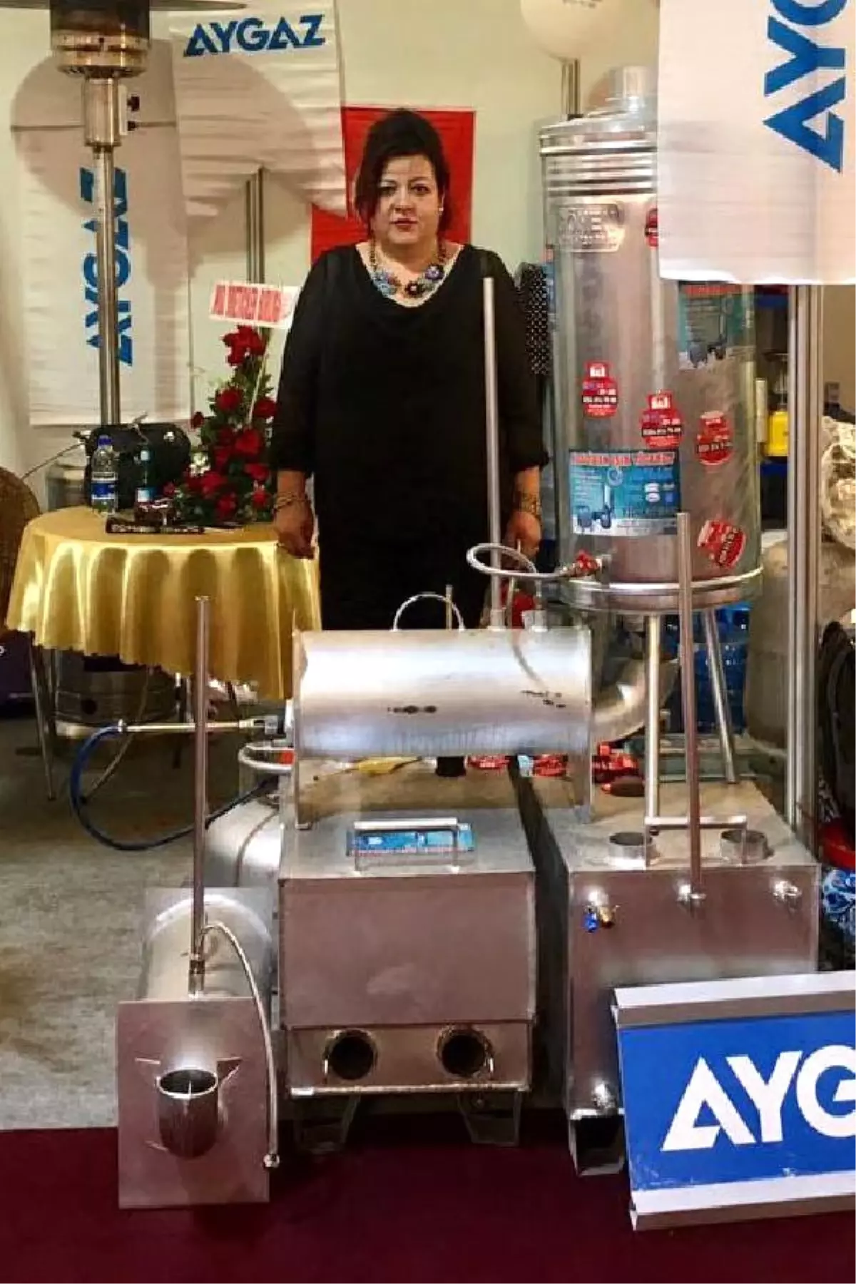 Kadın Girişimciden Tüplü Sera Sobası