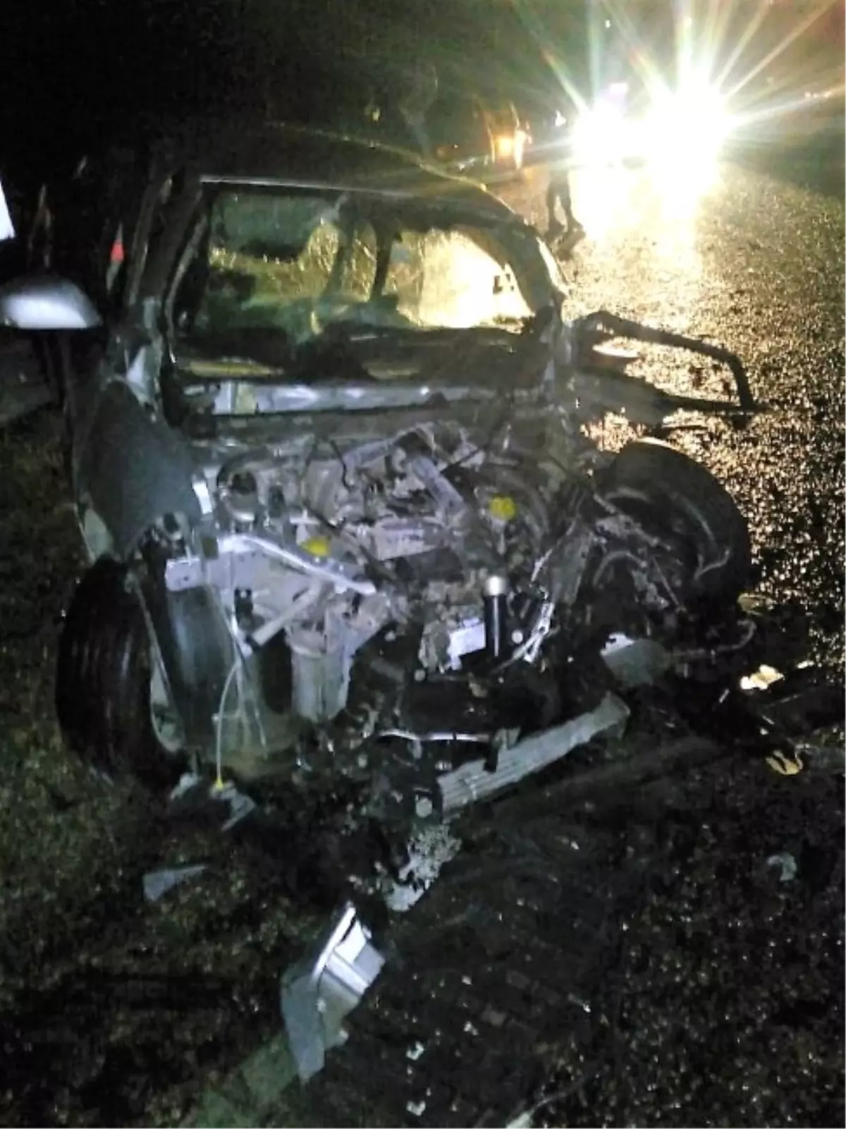 Kırşehirli Banka Müdürü Kaza Geçirdi