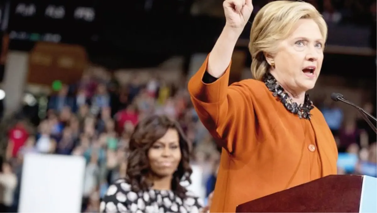 Seçime Günler Kala Clinton\'a Şok