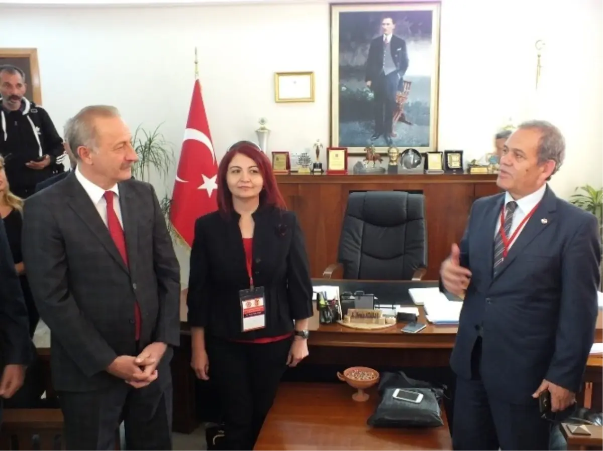 Tgc Başkanlar Kurulundan Başkan Atabay\'a Ziyaret