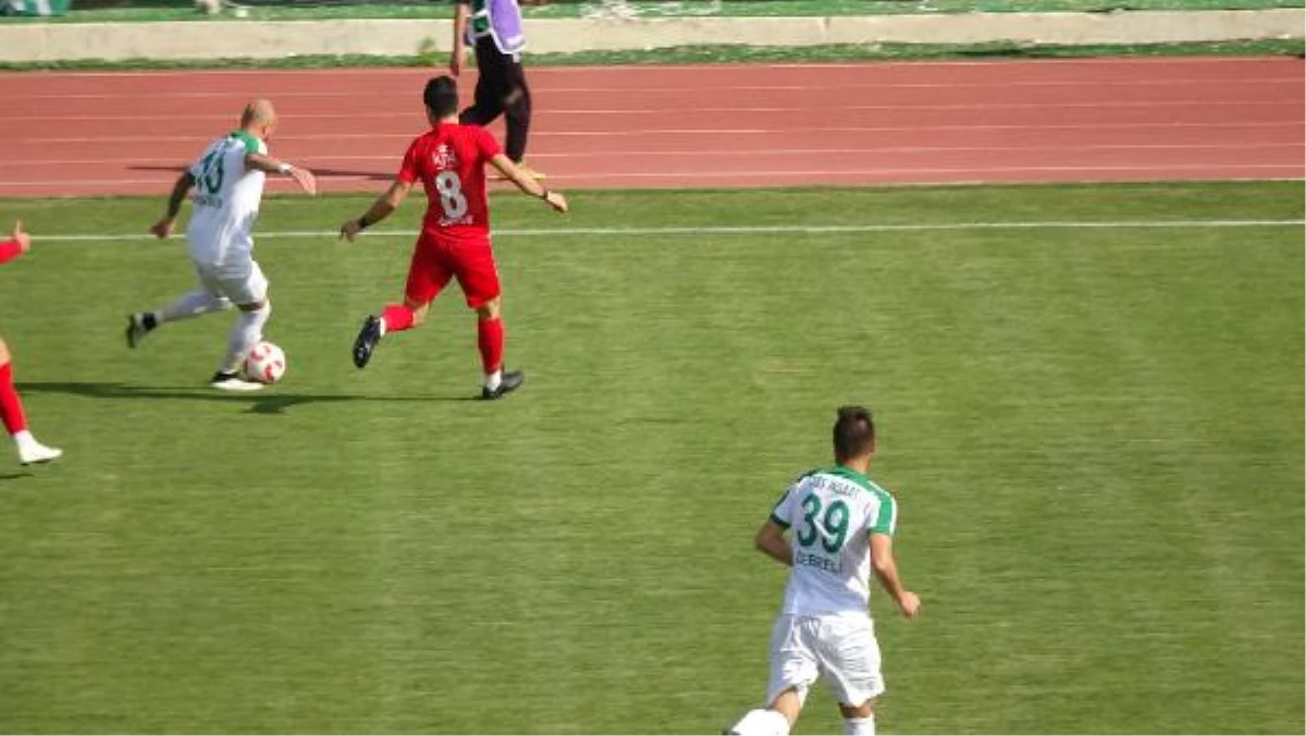 Kırklarelispor-Gümüşhanespor: 0-1