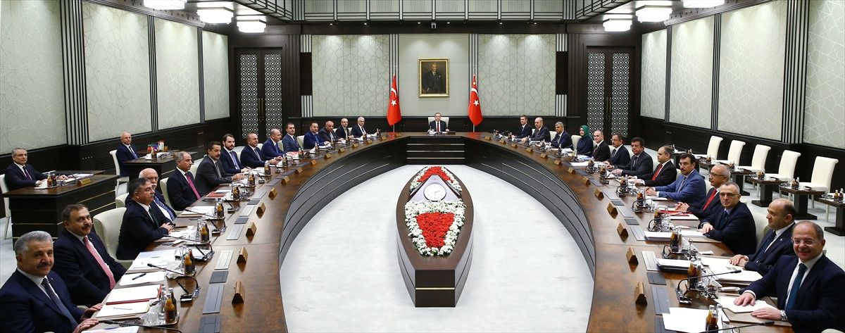 Bakanlar Kurulu Beştepe\'de Toplandı