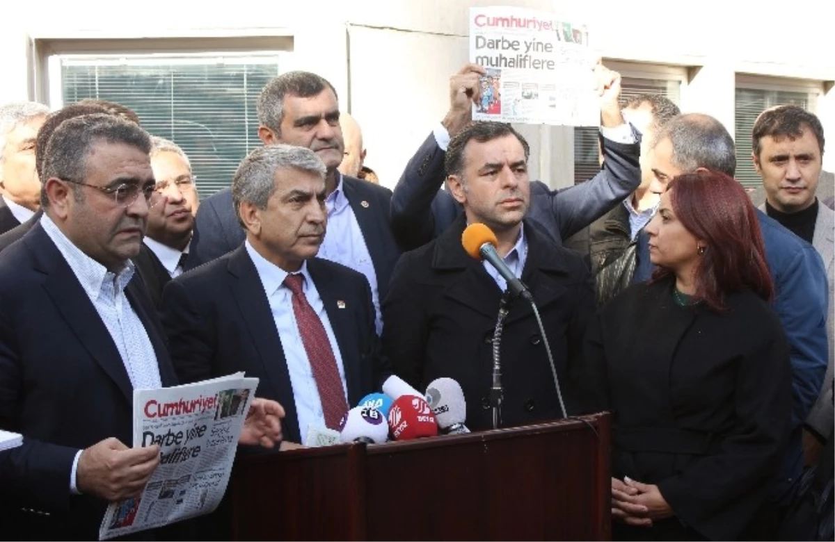 CHP İstanbul İl Başkanı Canpolat\'tan Cumhuriyet Gazetesi\'ne Destek