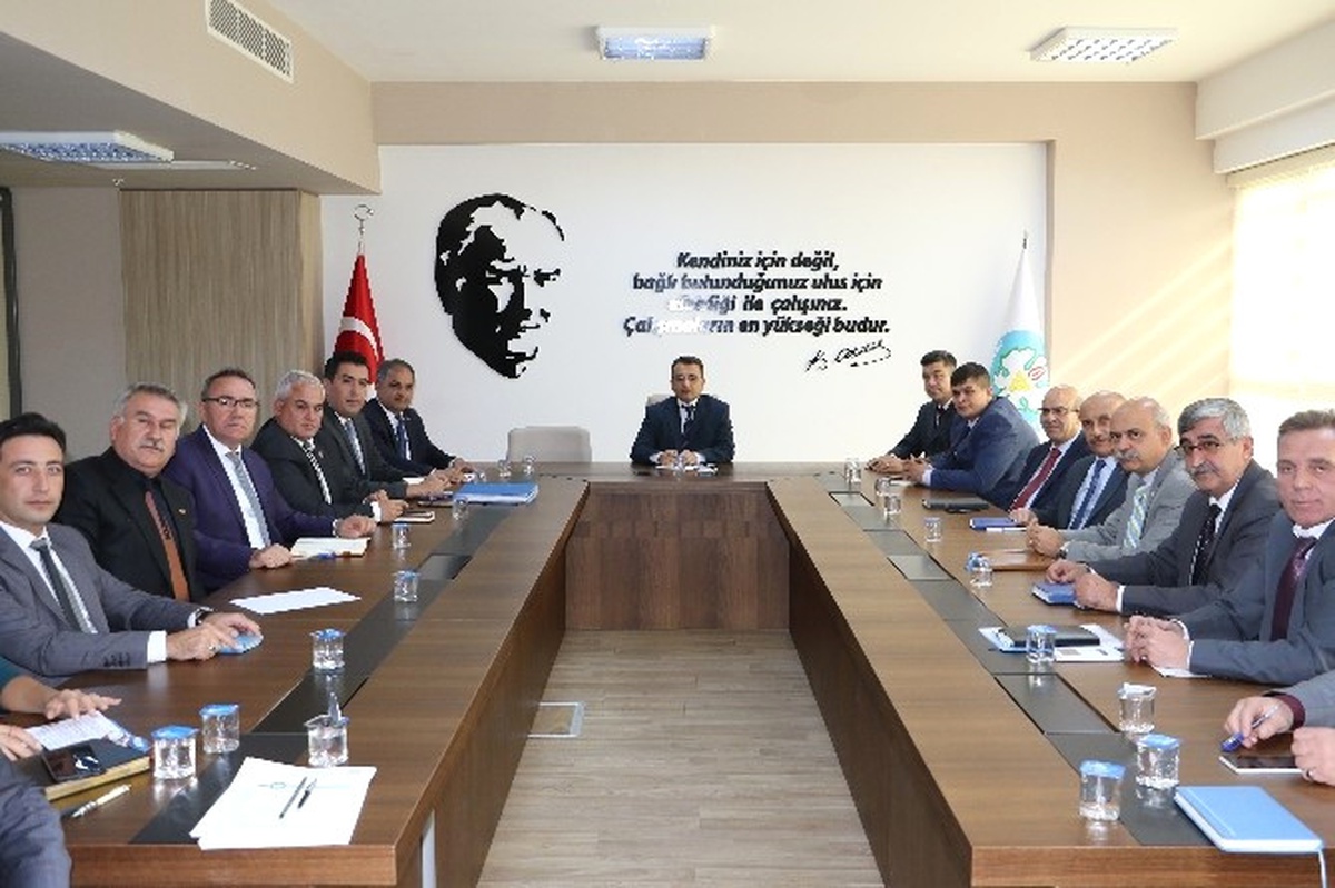 Genel Sekreter Vekili Yalçınkaya Koordinatörlerle Buluştu