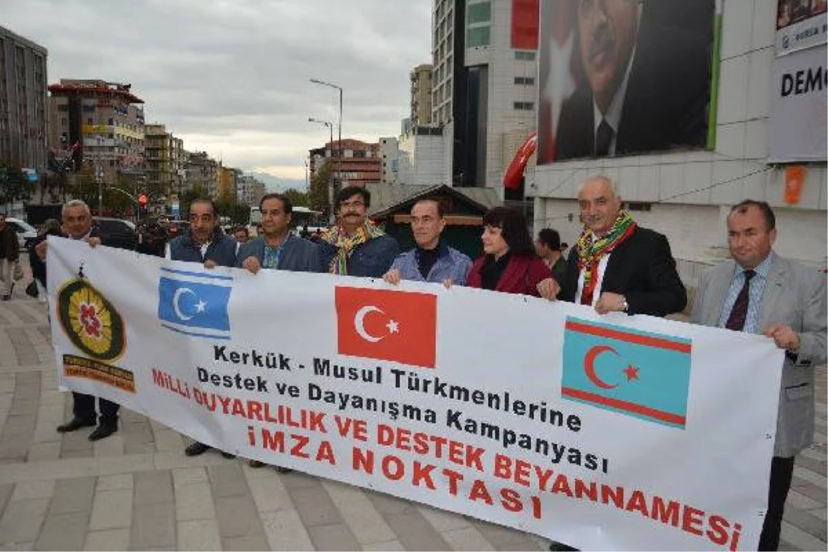 Kerkük ve Musul Türkmenleri İçin 200 Bin İmza Toplandı