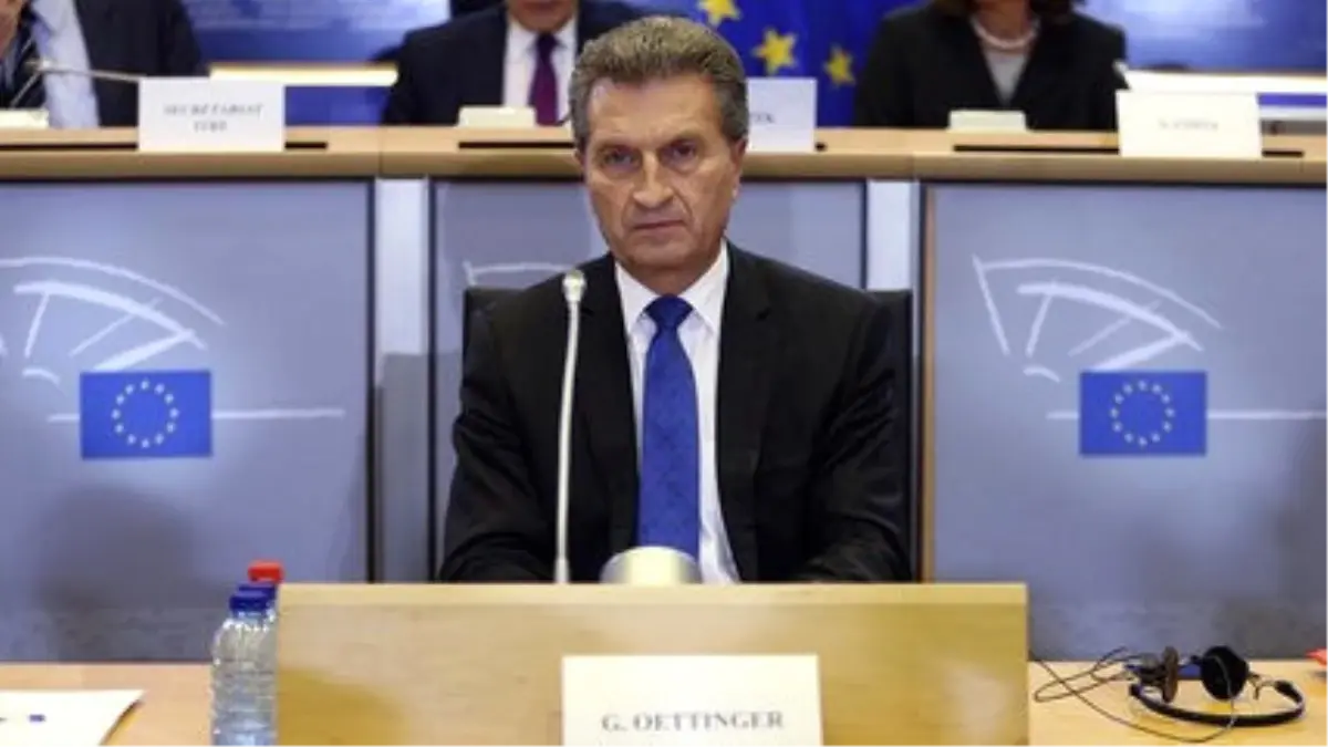 Oettinger Tartışma Yaratan Sözleri İçin Özür Dilemedi