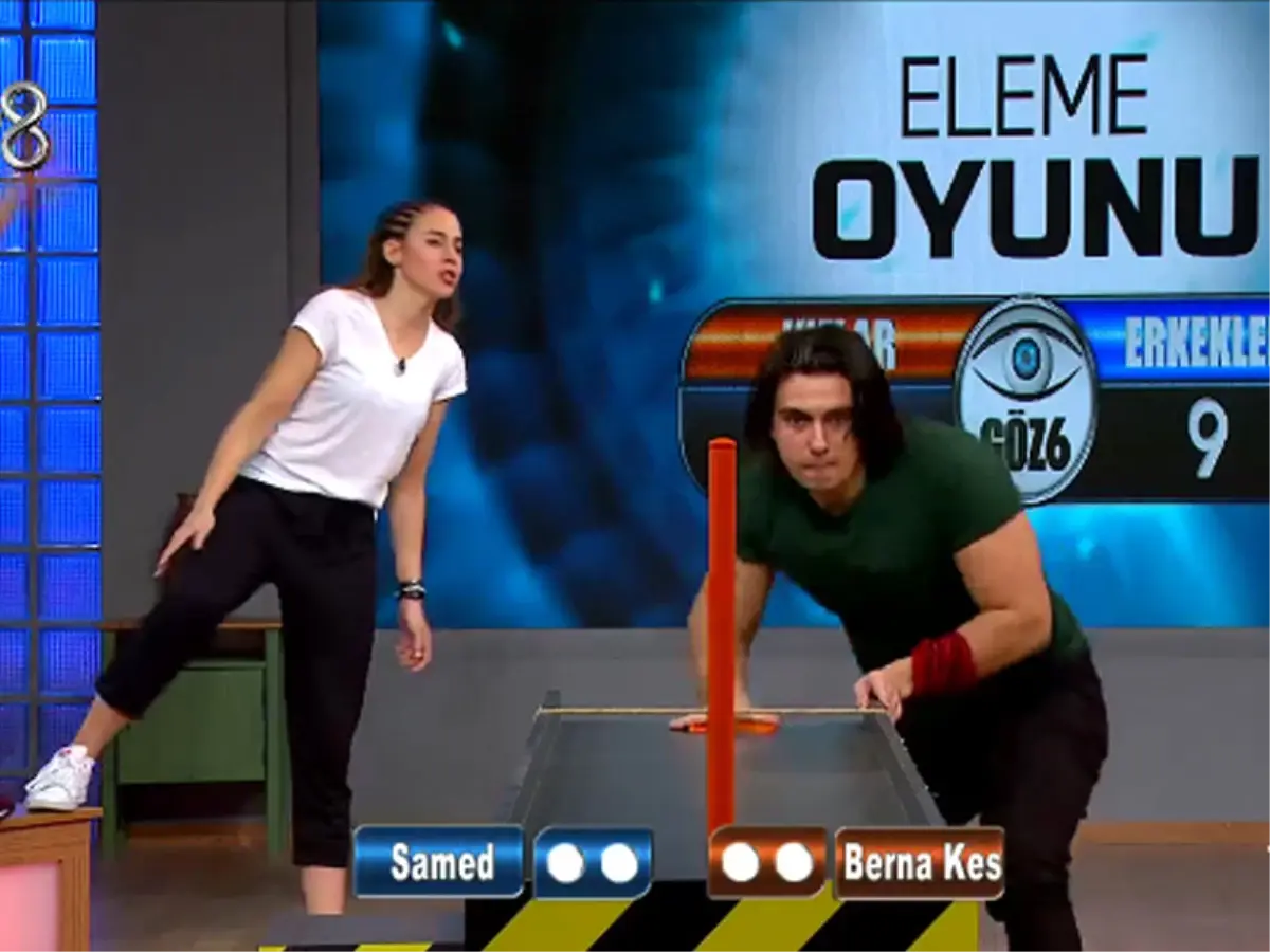 Oyunu Kazandıran Mücadele! Samed ve Berna Karşı Karşıya...