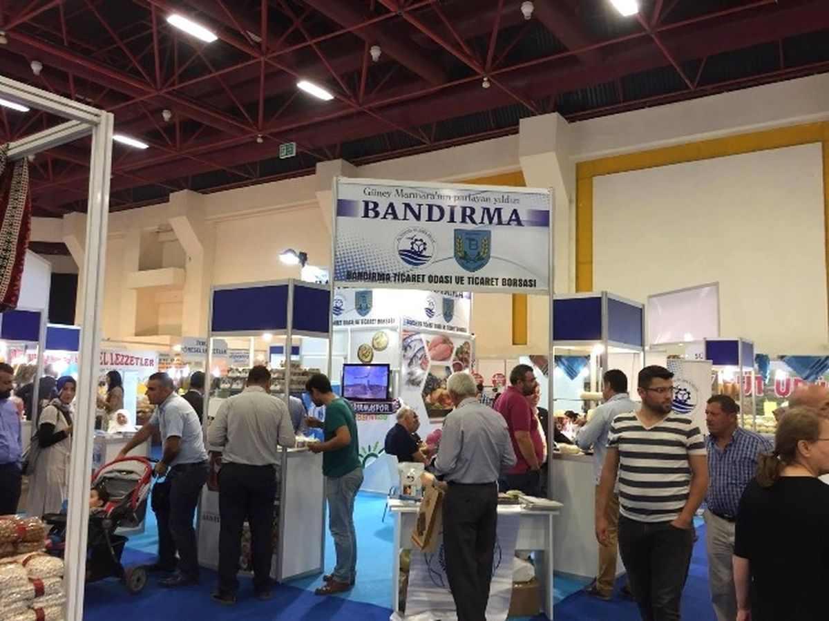 Antalya 7. Yörex Yöresel Ürünler Fuarı\'nda Bandırma Tanıtıldı