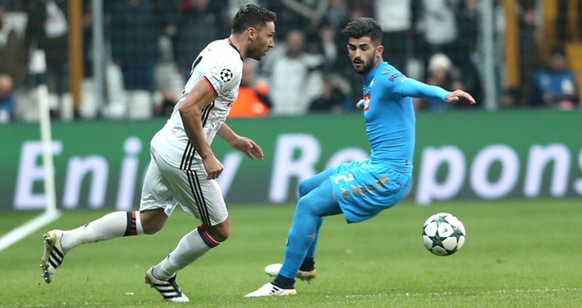 Beşiktaş'ta Tosic Şoku! Napoli Maçında Sakatlandı, Oyundan Çıktı