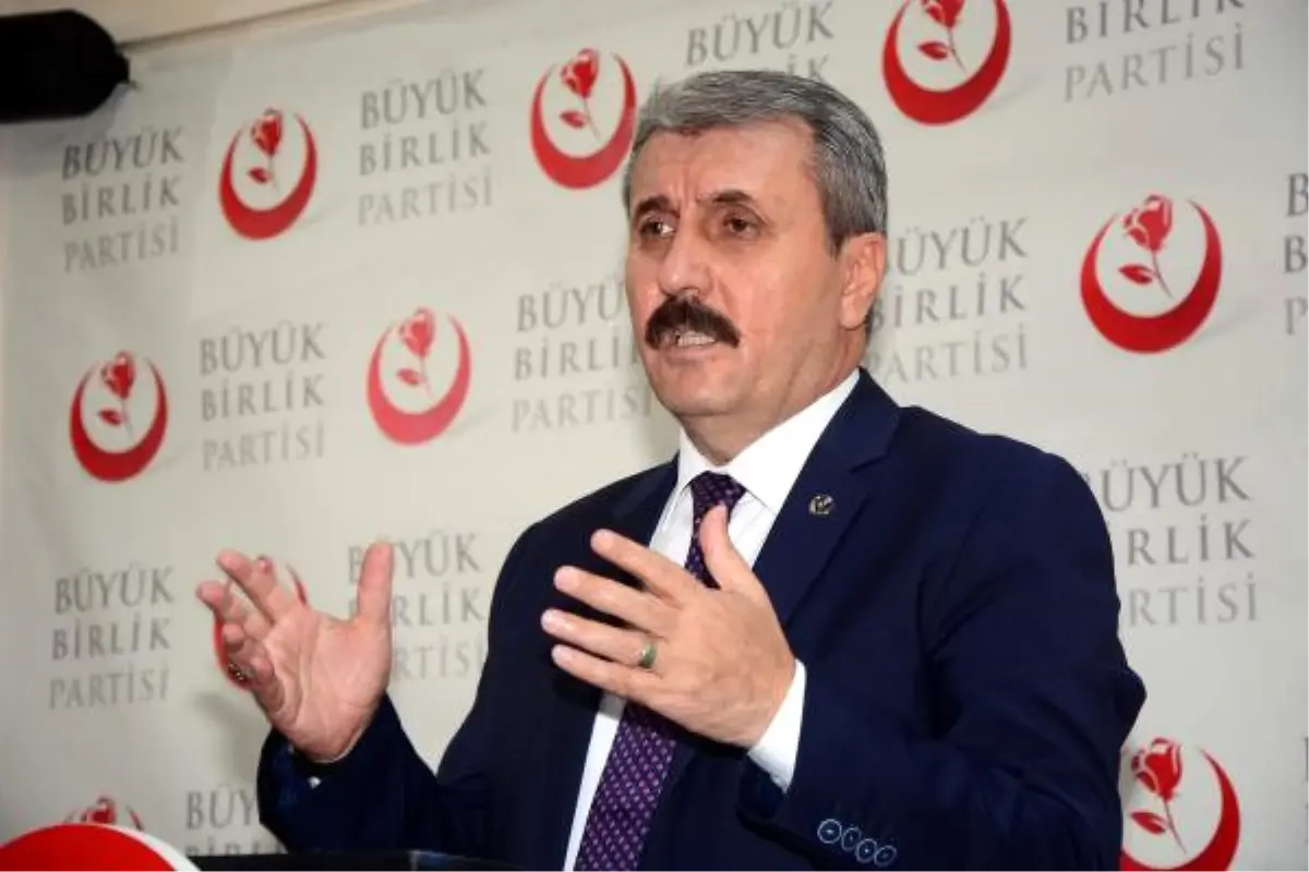 Destici: "Terör Belasından Bu Millet ve Memleket Kurtarılmalıdır"