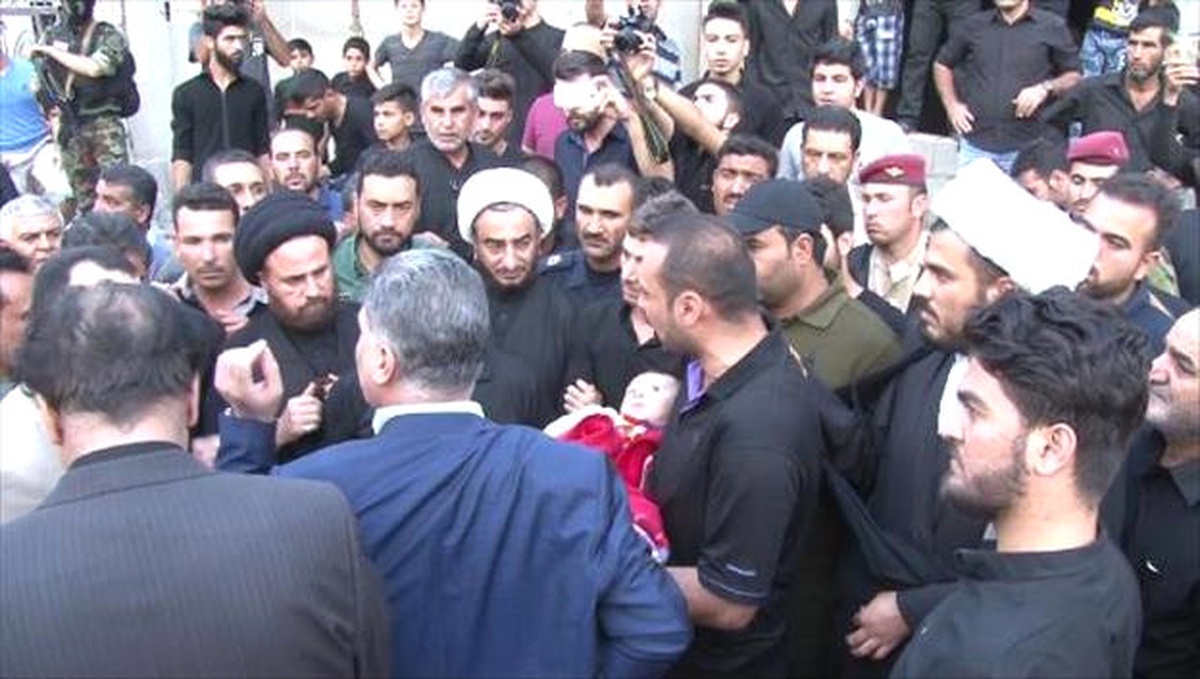Dha Dış Haber - Sadr Hareketi, Kerkük\'te 18 Sivilin Öldürüldüğü İlhanlı Tekkesi\'ni Ziyaret Etti