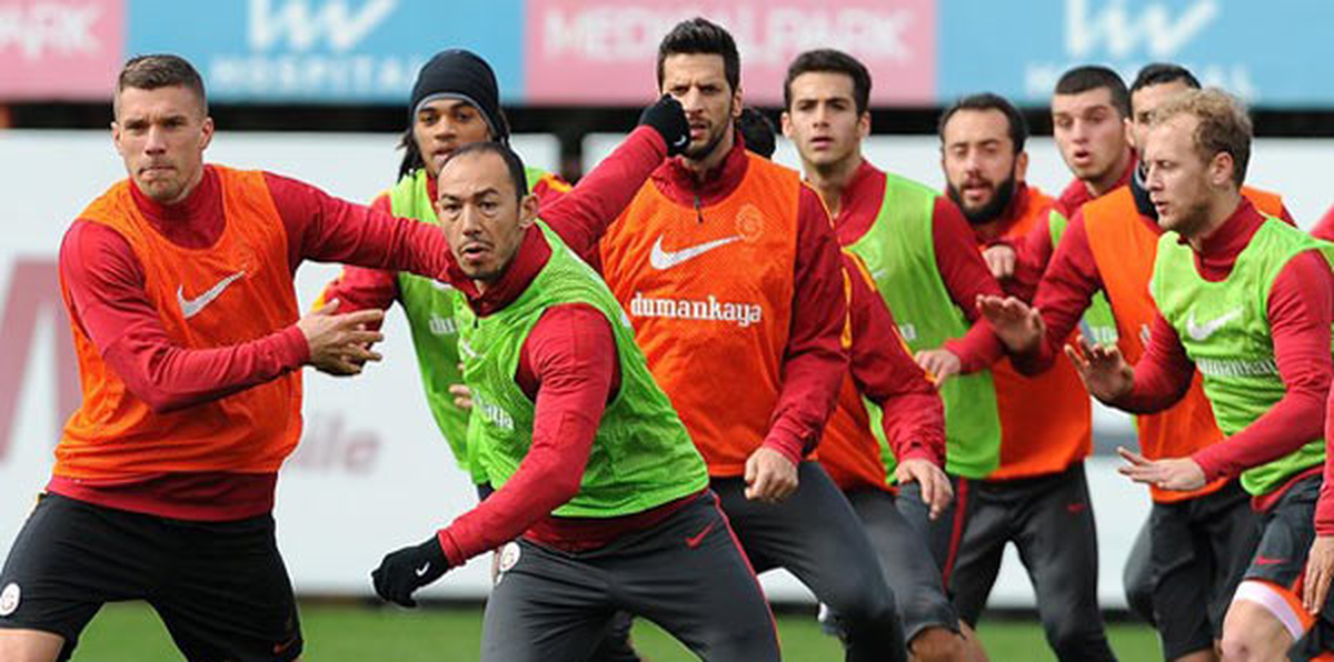 Galatasaray Medipol Başakşehir Maçının Hazırlıklarını Sürdürdü