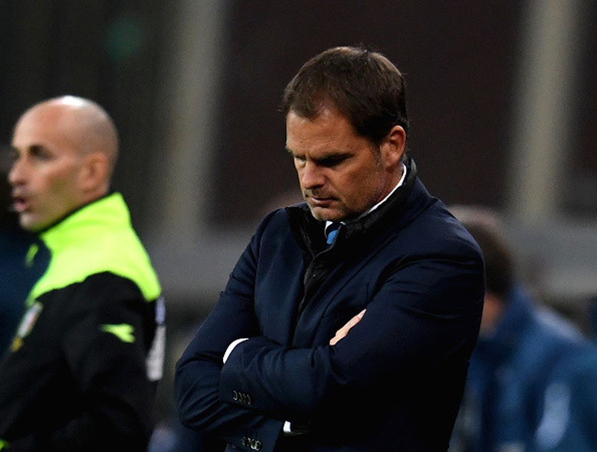 Inter\'de de Boer Dönemi Kısa Sürdü