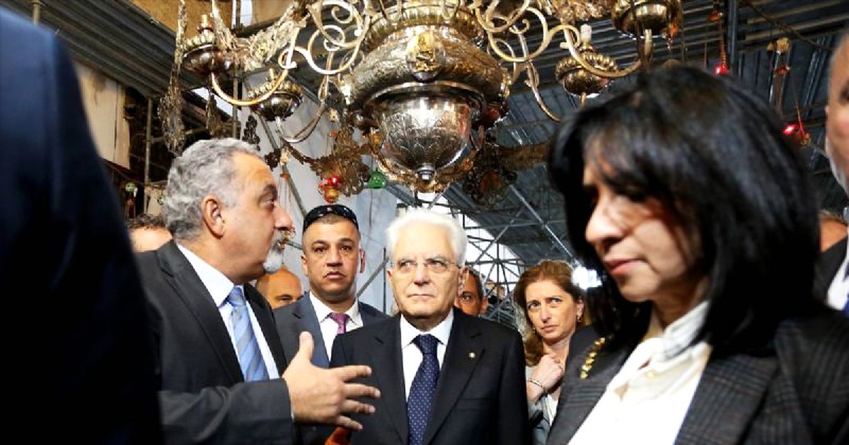 İtalya Cumhurbaşkanı Mattarella Filistin\'de