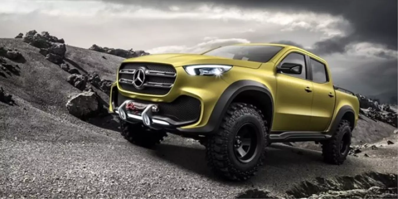 Mercedes-Benz Concept Pickup\'ı Tanıttı