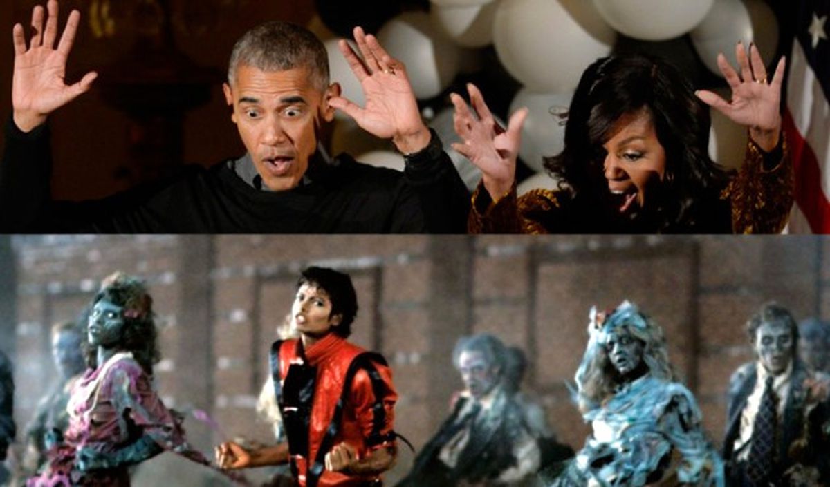Obama\'dan Michael Jackson Dansı