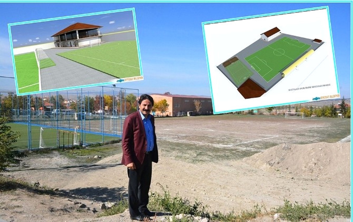 Seyitgazi\'ye Spor Kompleksi Yapılıyor