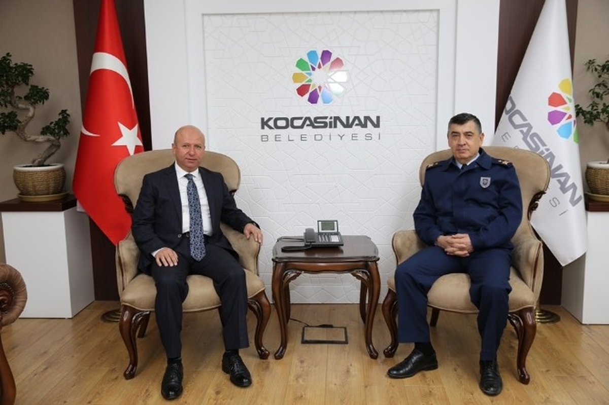 Tuğgeneral Teke\'den Kocasinan Belediye Başkanı Çolakbayrakdar\'a Ziyaret