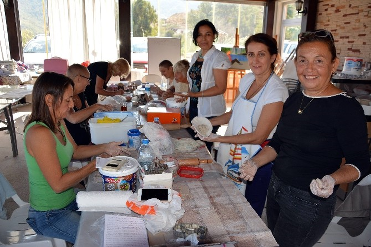 Adrasan\'da Hem Kursları Açıldı
