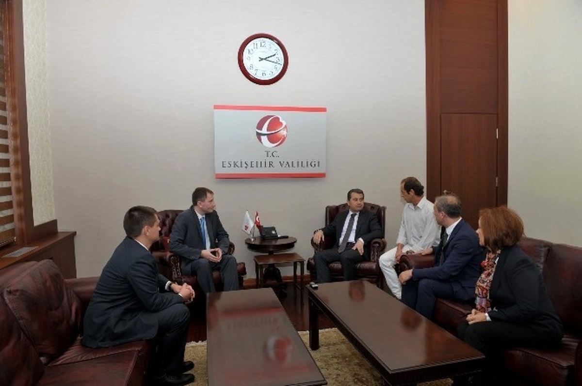 Belarus Cumhuriyeti Kültür Bakan Yardımcısı Yatsko Eskişehir\'de